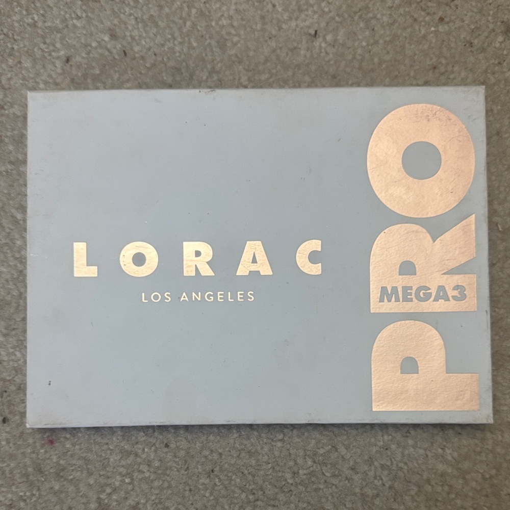LORAC Los Angeles Mega 3 Palette with Gold Accents